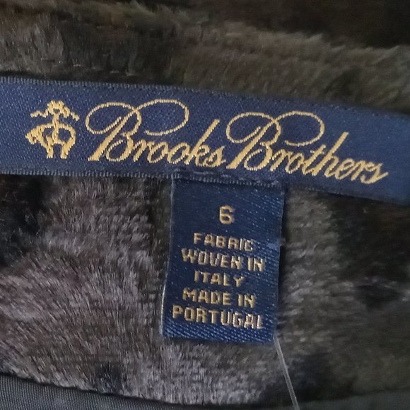 BROOKS BROTHERS | Faux Animal Print Skirt - Picture 7 of 13